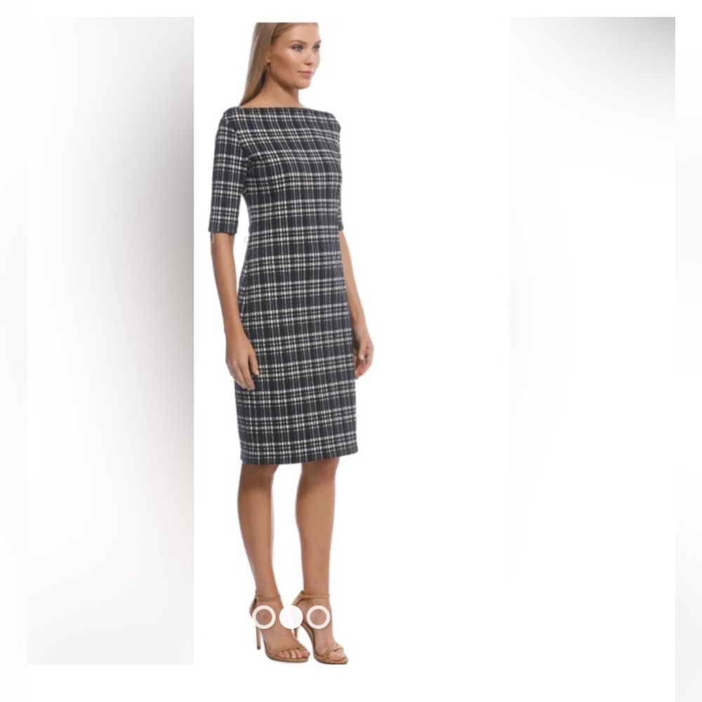 Scanlan Theodore Boat Neck Dress